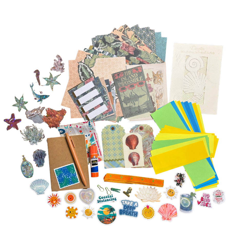 Tropical Beach Scrap Pack