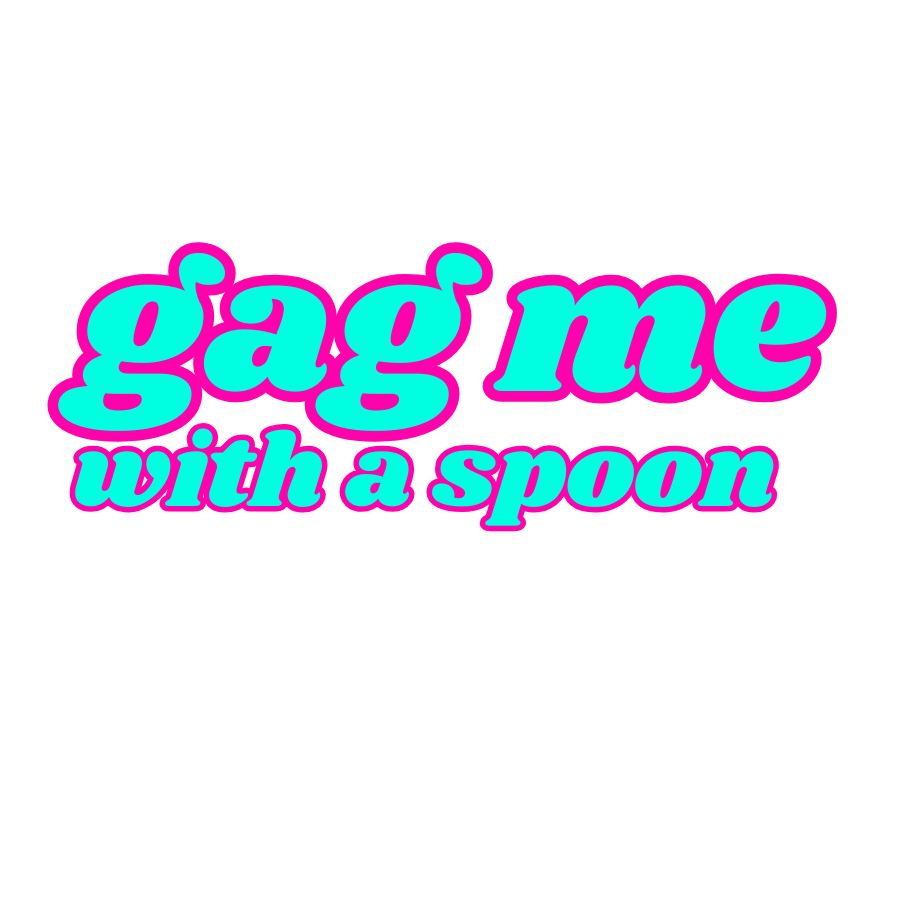 Gag Me with a Spoon Sticker - Large