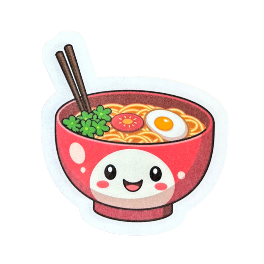 Happy Ramen Sticker