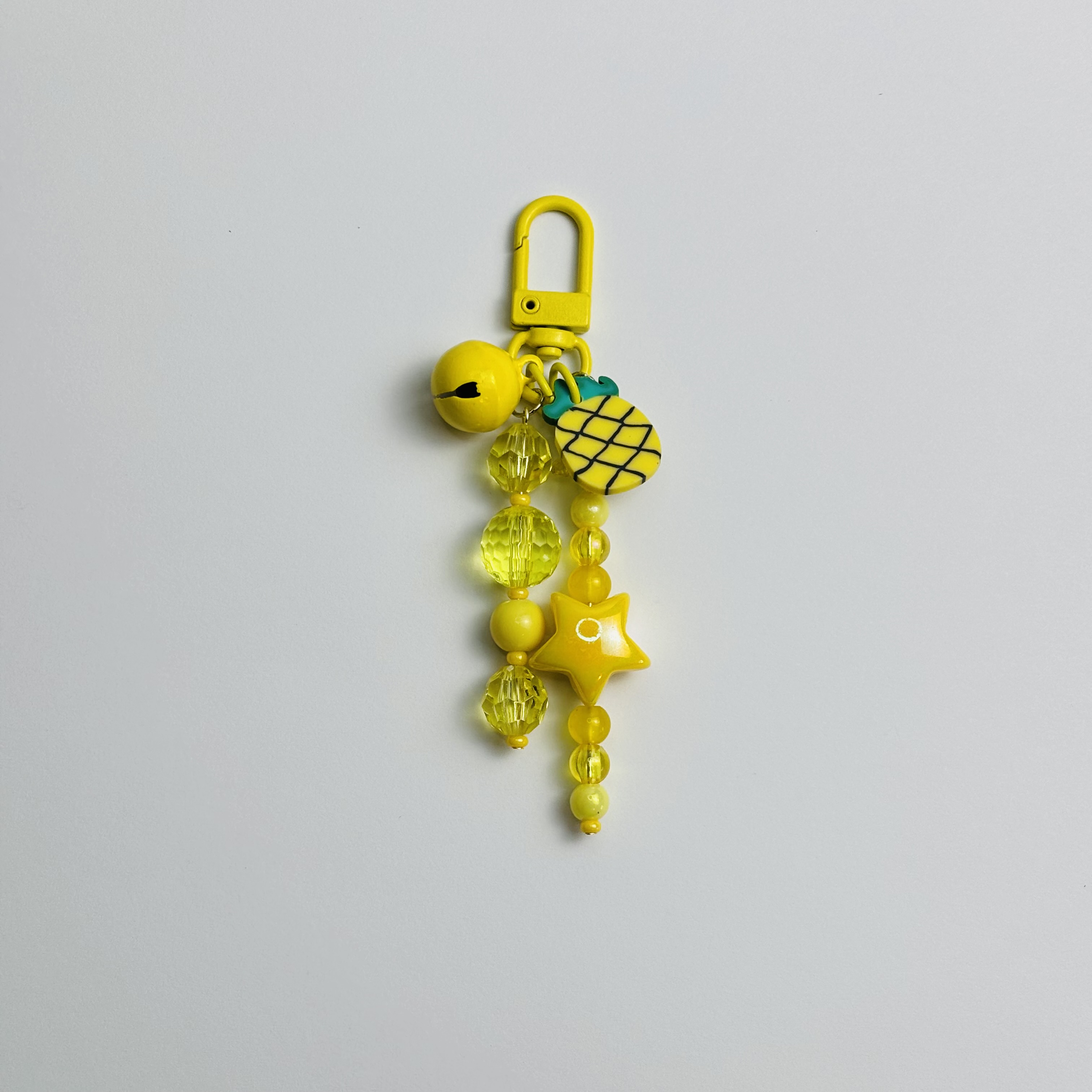 Pineapple and Star Journal Charm