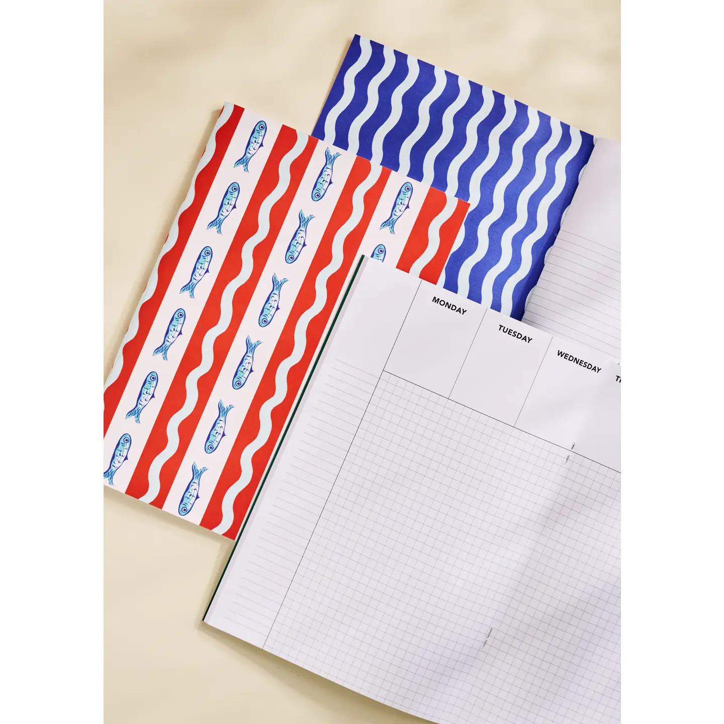 Sardine Stripe Weekly Planner