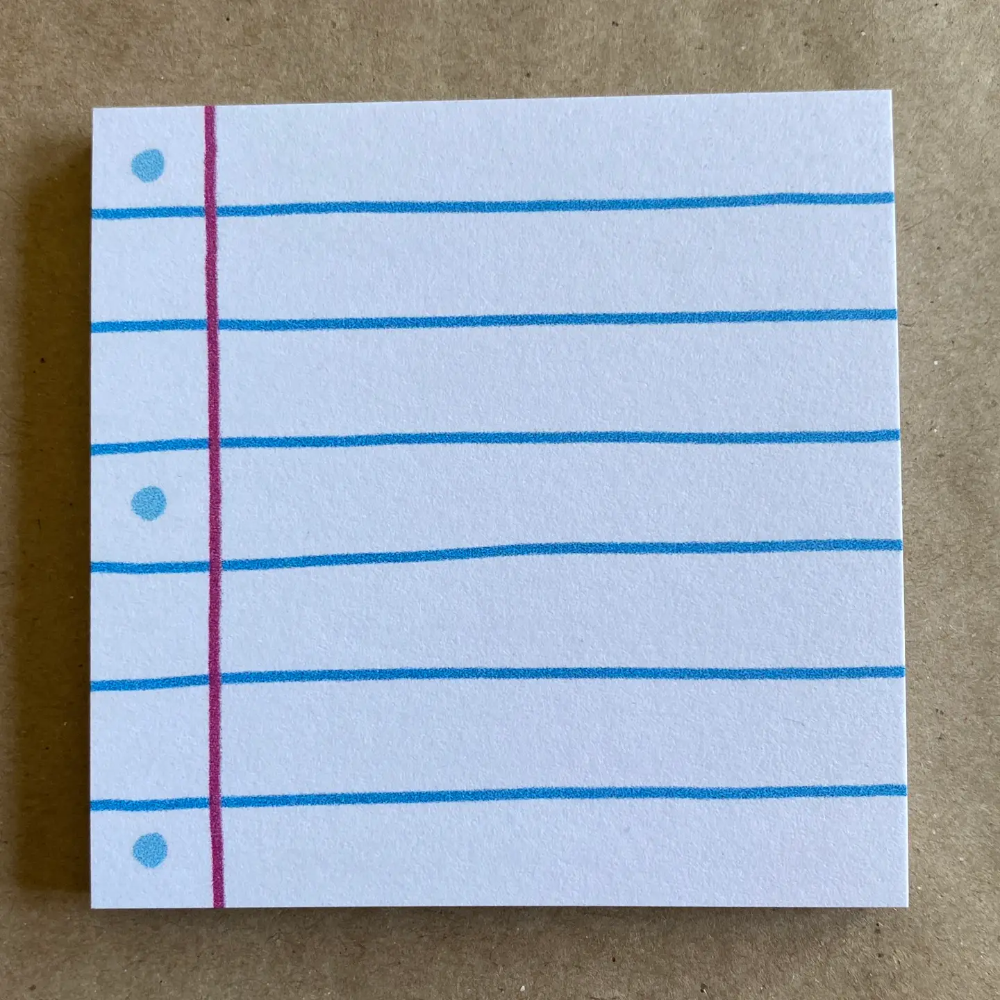 Notebook Paper Sticky Notes