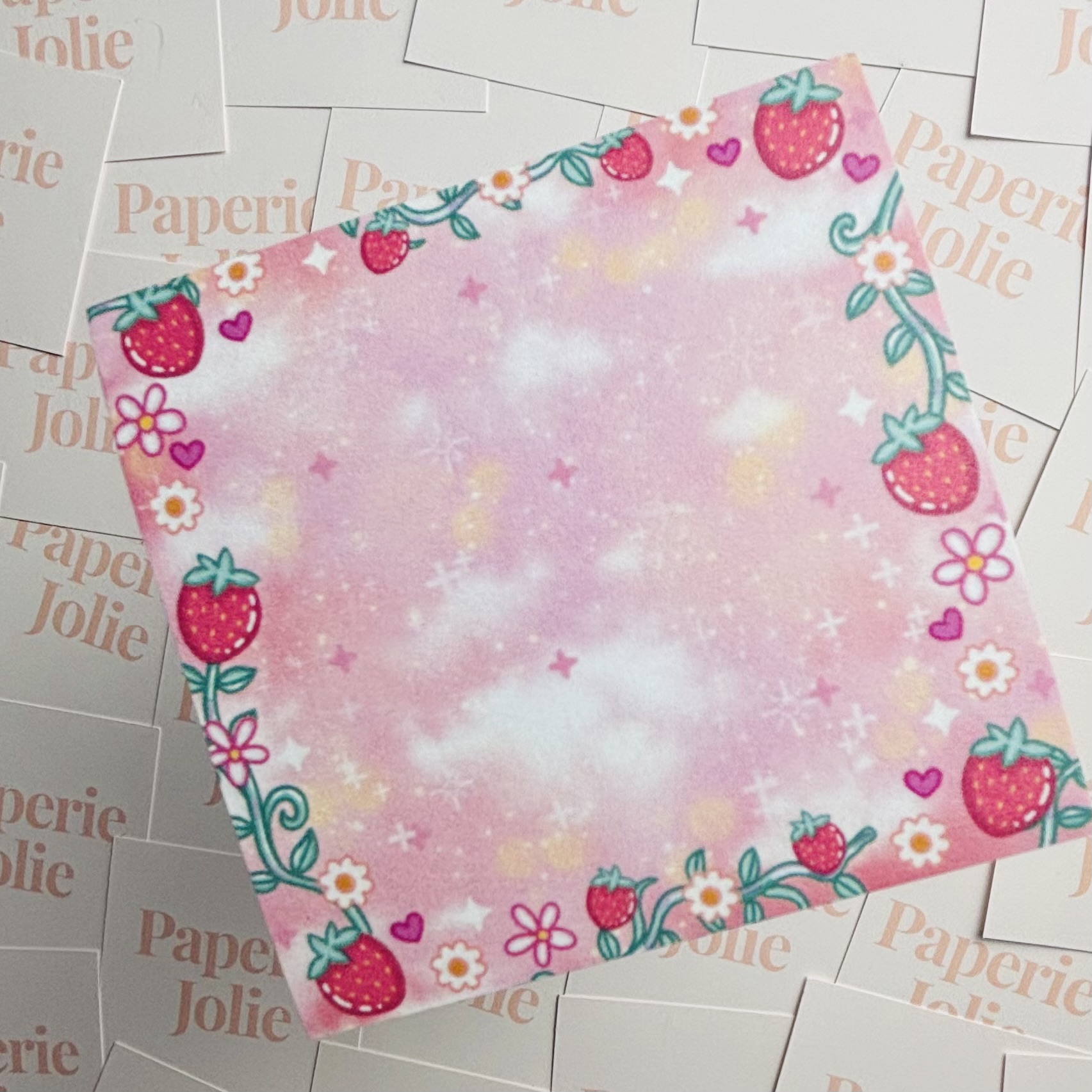 Strawberries Sticky Notes