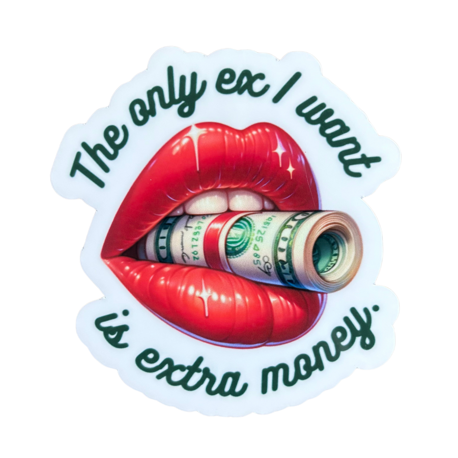 Extra Money Sticker