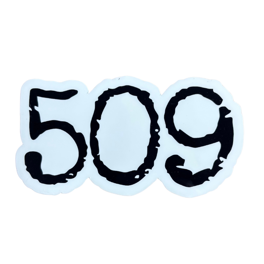 509 Area Code Sticker