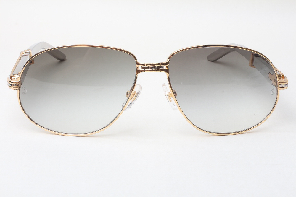 Aviator Carti Buffs with Diamond Arms (Black Tint),