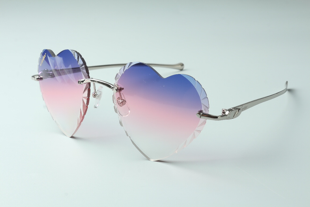 Heart Shaped Panther Buffs (Diamond Cut/PurpleTint) 