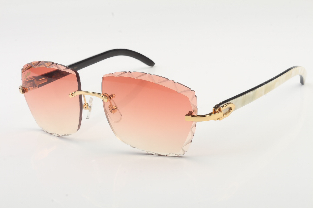 Diamond Cut Carti White Buffs (Red Tint)