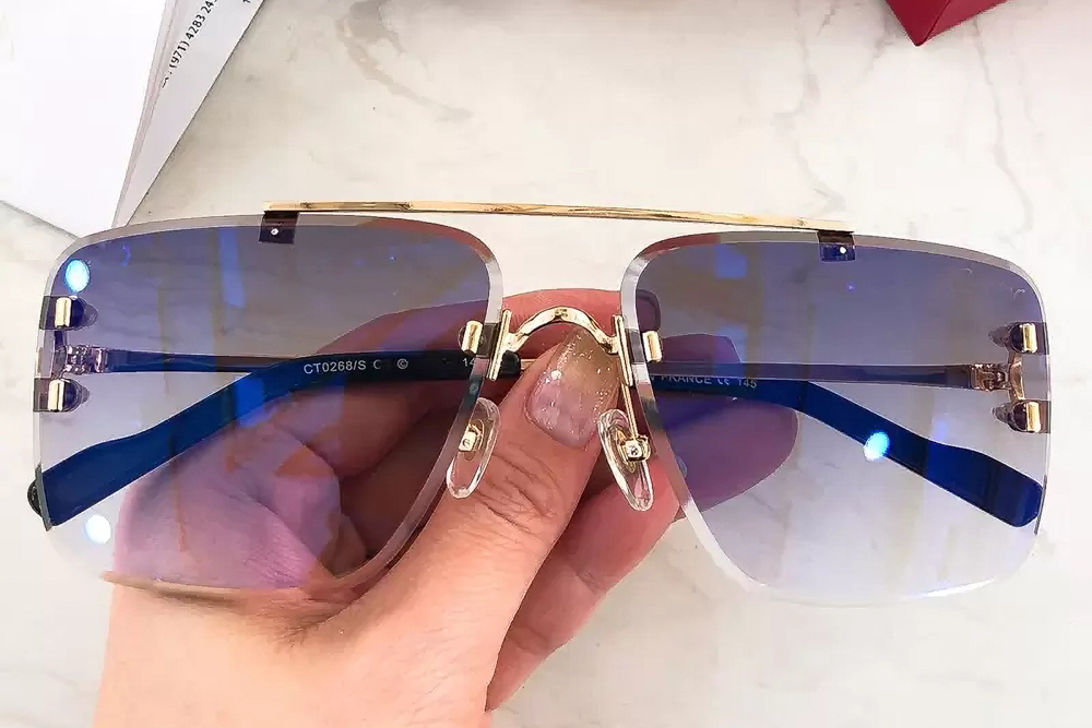 Big C  Aviators  WIRES (Blue Tint)