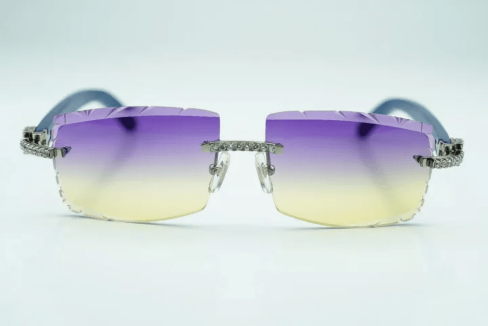 Diamond Carti Blue Woods (Diamond Cut/Purple and Tan Tint)