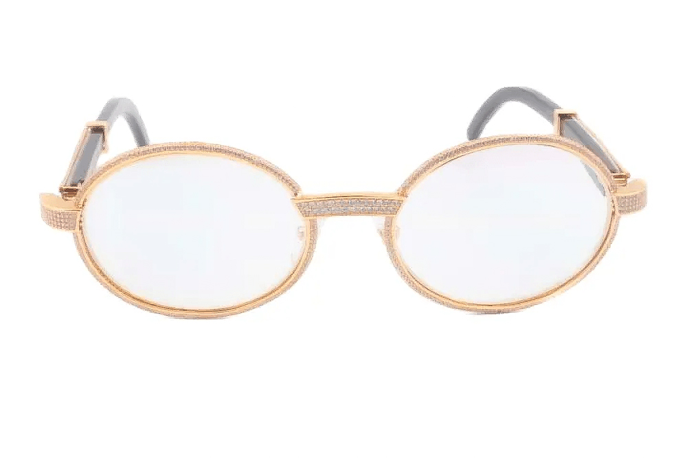 Diamond Oval white and black Carti Buffs (Crystal Clear Tint)