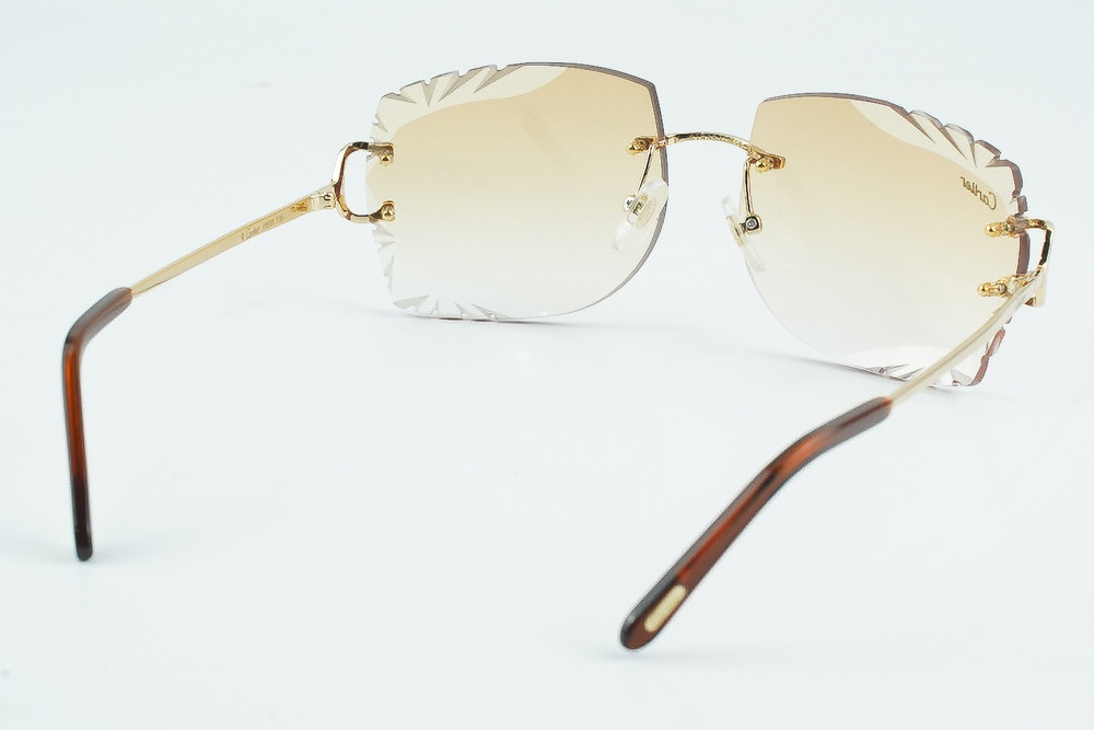 Diamond-Cut Carti Big C Wires (Brown Tint)
