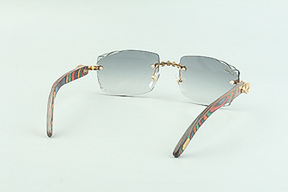 Flower Diamond Carti Peacock Woods (Diamond Cut/Grey Tint)
