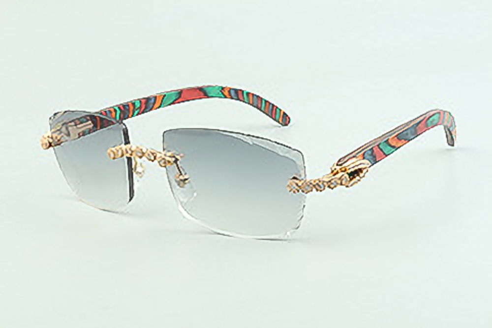 Flower Diamond Carti Peacock Woods (Diamond Cut/Grey Tint)