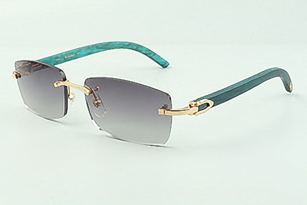 Teal Carti Woods (Black Tint)
