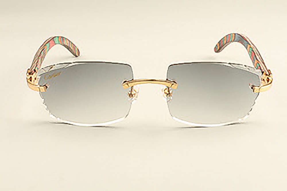 Peacock Carti Woods (Diamond Cut/Grey Tint)