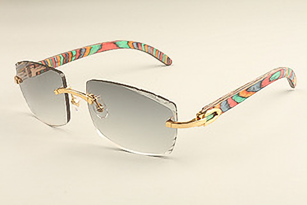 Peacock Carti Woods (Diamond Cut/Grey Tint)