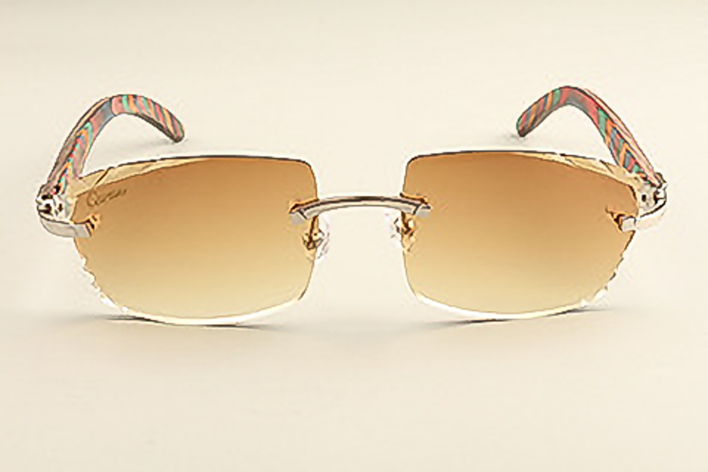 Peacock Carti Woods (Diamond Cut/ Brown Tint)