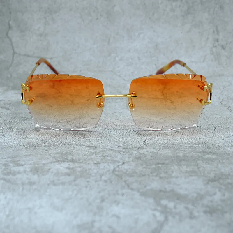 Diamond-Cut Carti Big C Wires (Orange Tint)