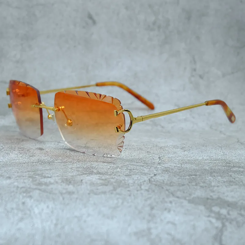 Diamond-Cut Carti Big C Wires (Orange Tint)