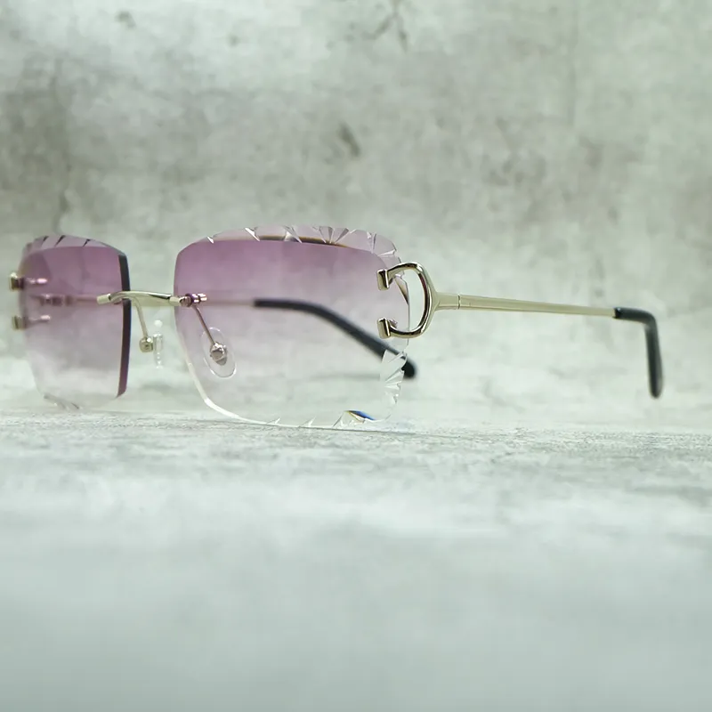 Diamond-Cut Carti Big C Wires (Light Purple Tint)