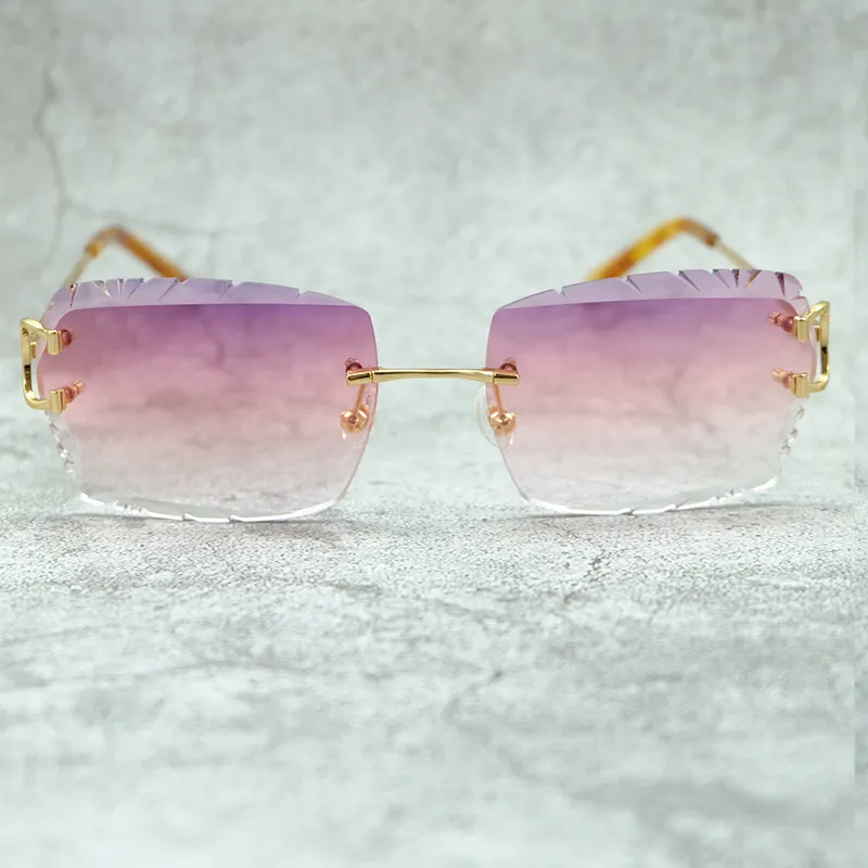 Diamond-Cut Carti Big C Wires (Purple Tint)