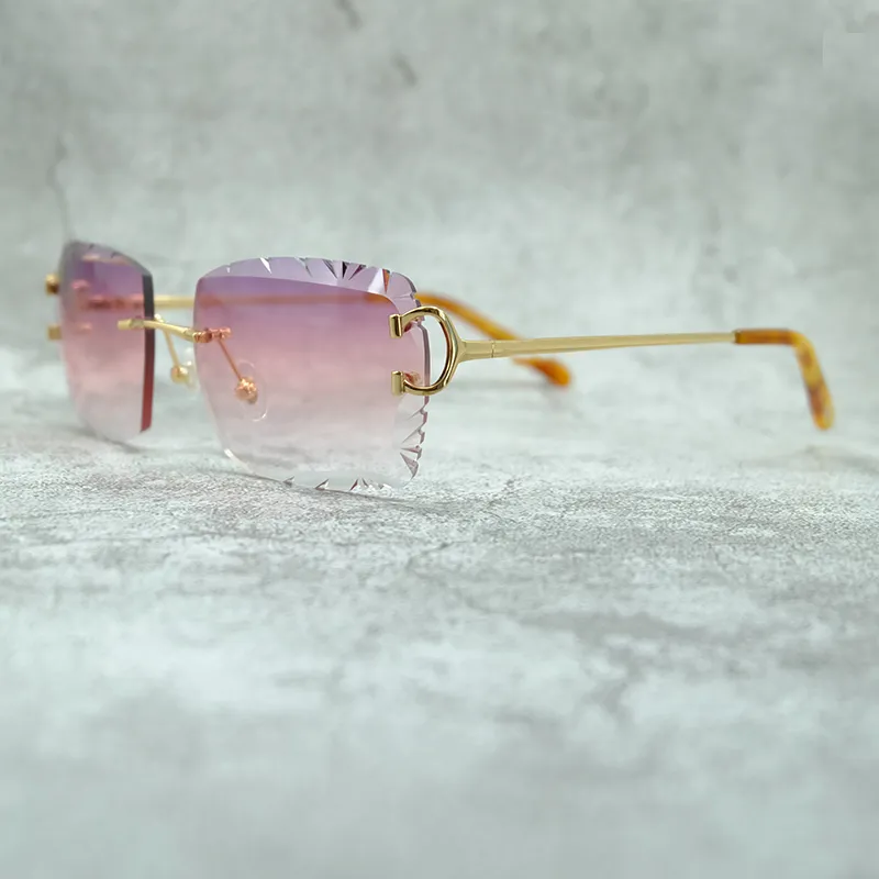 Diamond-Cut Carti Big C Wires (Purple Tint)
