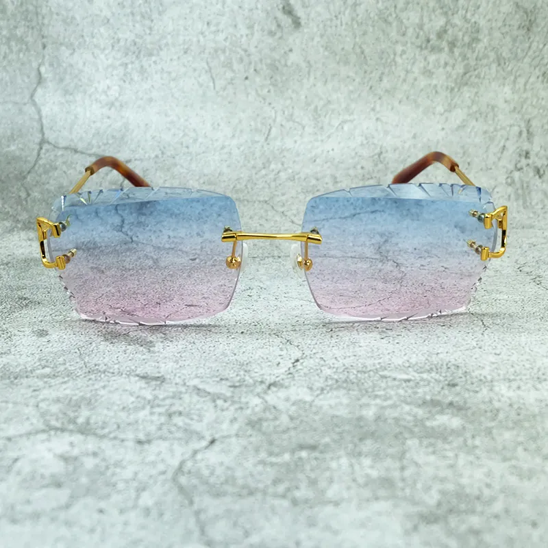 Diamond-Cut Carti Big C Wires (Blue and Purple Tint)