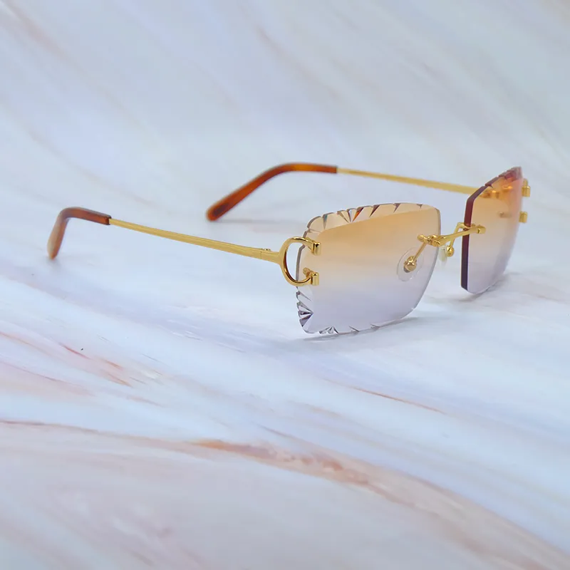 Diamond-Cut Carti Big C Wires (Orange and Blue Tint)