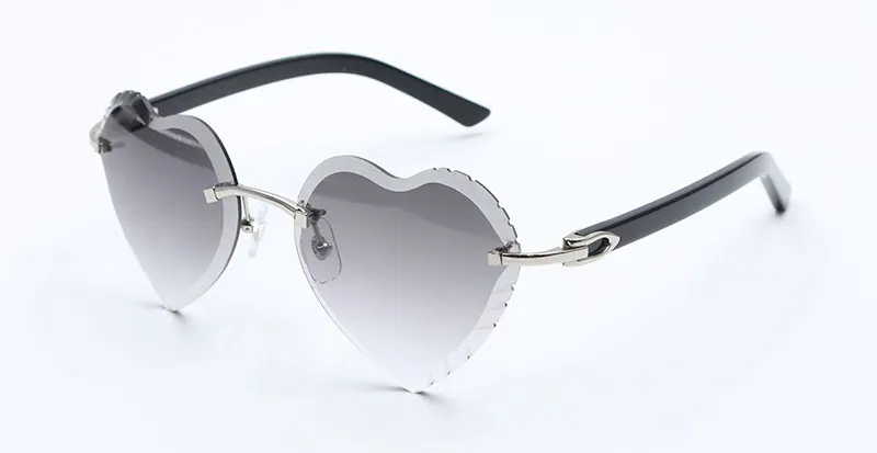 Heart-Shaped Carti All Black Buffs 2 ( Diamond-Cut/ Black Tint)