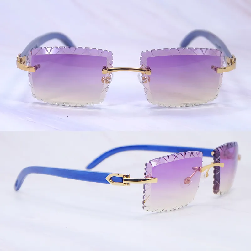 Shark Cut  Carti Blue Woods (Purple and Tan Tint)