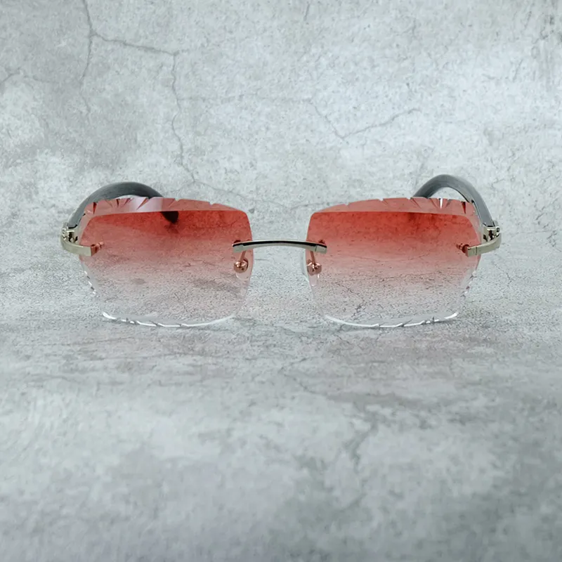 Diamond Cut Carti White and Black Marble Buffs (Red Tint)