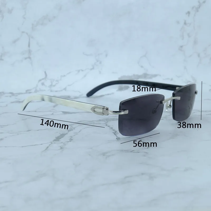 Photochromic Marble Carti White and Black Buffs (Black Tint)