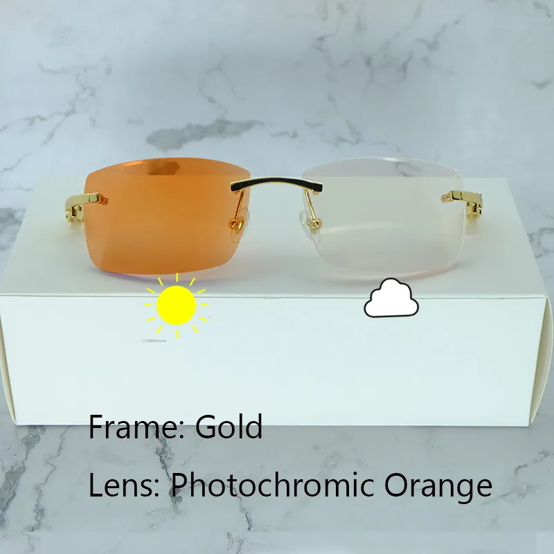 Photochromic Marble Carti White and Black Buffs (Brown Tint)