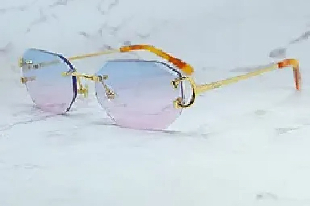 Octo Cut Carti Big C Wires (Purple and Pink Tint)