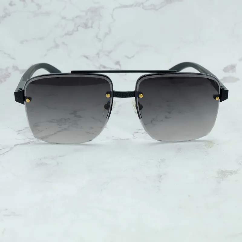 Diamond Cut Aviator Carti Black Woods (Black Tint)