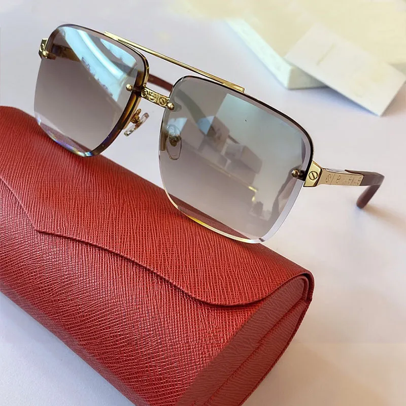 Diamond Cut Aviator Carti Woods (Grey Tint)