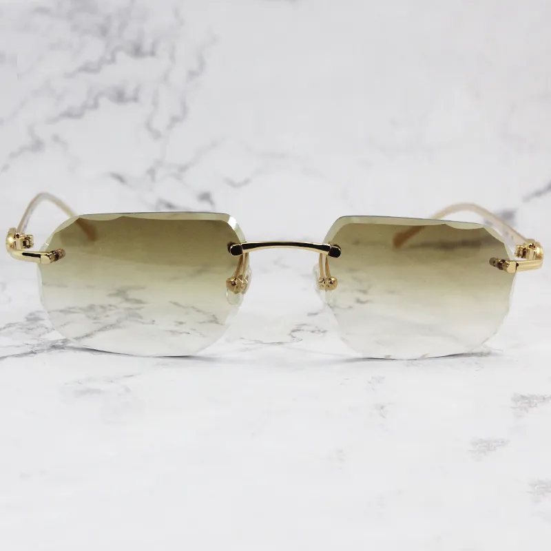 Diamond Cut Octo Aviator Carti Panthers (Dark Brown Tint)