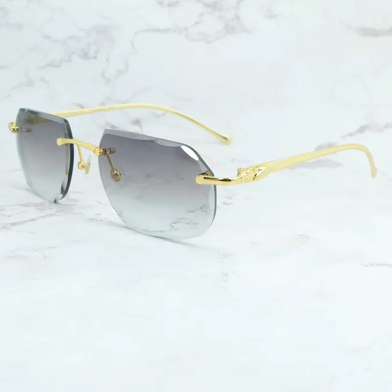 Diamond Cut Octo Aviator Carti Panthers (Black Tint)