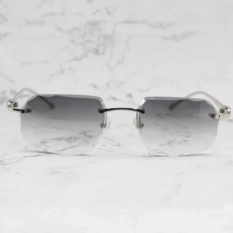 Diamond Cut Octo Aviator Carti Panthers (Black Tint)