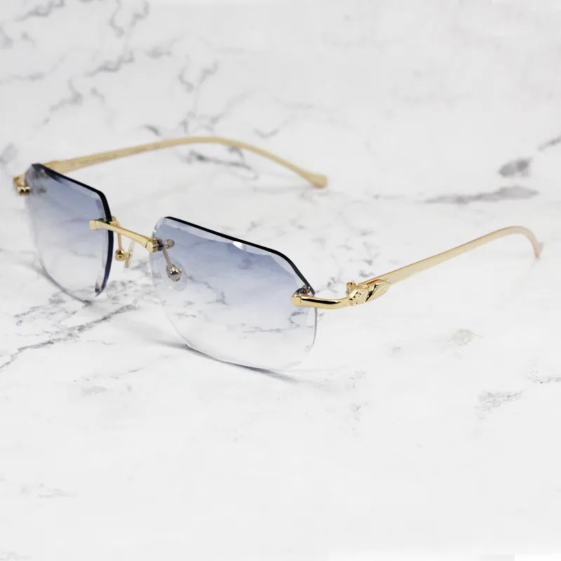 Diamond Cut Octo Aviator Carti Panthers (Blue Tint)