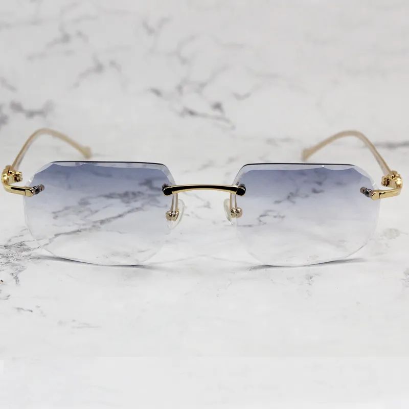 Diamond Cut Octo Aviator Carti Panthers (Blue Tint)