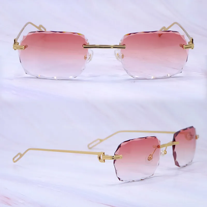 Diamond Cut Octo Aviator Carti C Wires (Red Tint)
