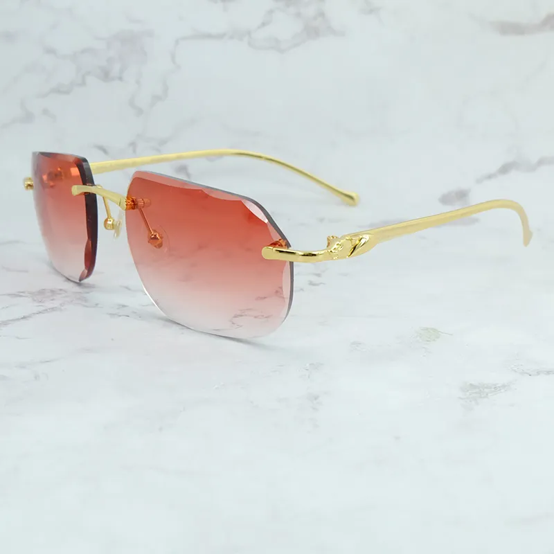 Diamond Cut Octo Aviator Carti Panthers (Red Tint)
