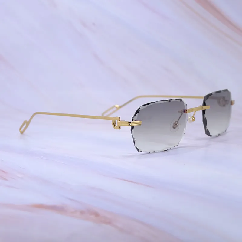 Diamond Cut Octo Aviator Carti C Wires (Black Tint)