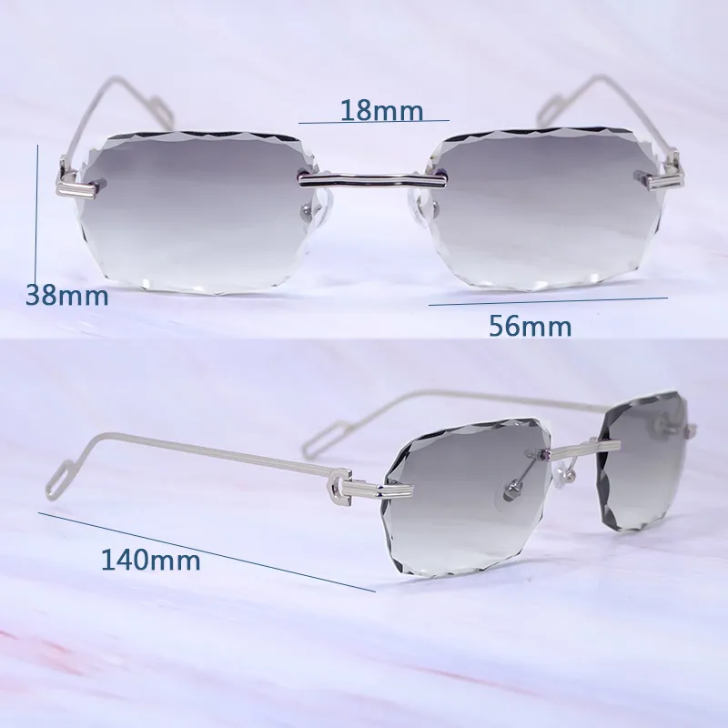 Diamond Cut Octo Aviator Carti C Wires (Black Tint)