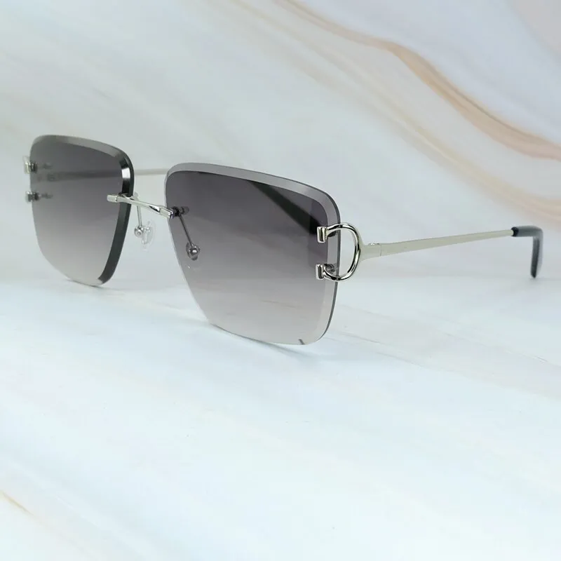 Diamond-Cut Carti Aviator Big C Wires (Black Tint)