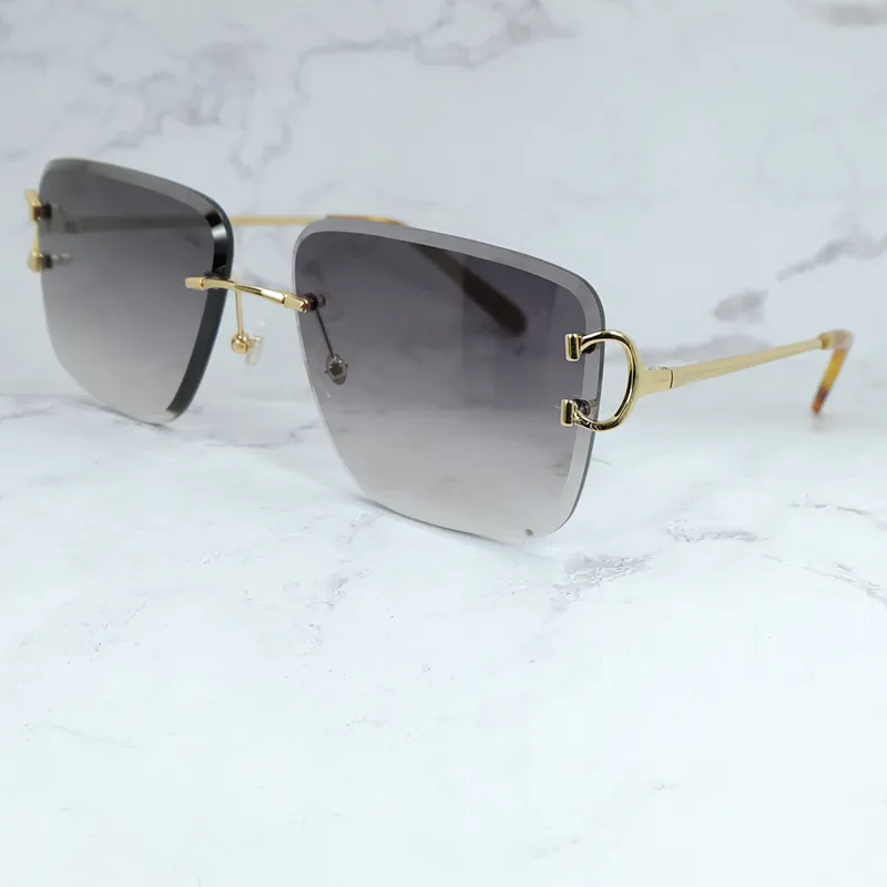 Diamond-Cut Carti Aviator Big C Wires (Black Tint)