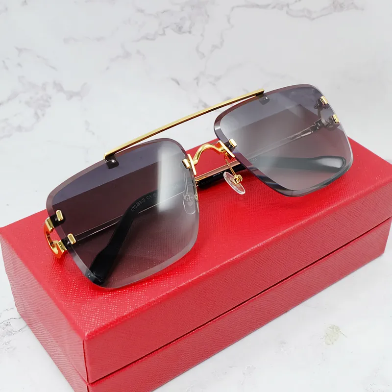 Diamond-Cut Carti Aviator Big C Wires (Black Tint)