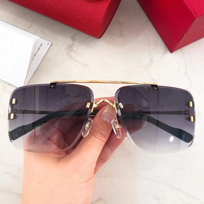 Diamond-Cut Carti Aviator Big C Wires 2 (Black Tint)